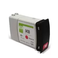 惠普 (HP) 843B墨盒适用4000 4500 5000高速机 843B红色 （尊享服务）