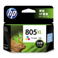 惠普(hp)805XL大容量 彩色墨 盒 适用1210 1212 2330 2332 2720 2729 一个