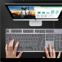 未来之将 机械键盘有线办公键盘 WLZJ-845