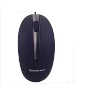 联想M3803A 光电有线 鼠标 笔记本 台式机电脑 USB 小鼠标 LOL游戏 白色鼠标(黑色)