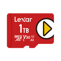 雷克沙(Lexar)1TB TF卡 任天堂Switch/PS4游戏机专用内存卡 存储卡 读150MB/s