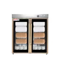 美的 餐具消毒柜 1200L 大容量立式双门臭氧红外线 商用食堂餐厅消毒柜