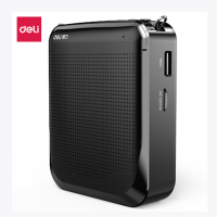 得力 51050 便携式数码扩音器 大功率扩音器教学教师导游 播放器 唱戏机 黑色