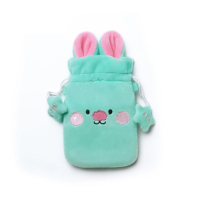 机乐堂 FS-Y02-星星兔暖心系列暖手袋礼盒套装 充电速热暖手袋二合一充电宝两用 绿色