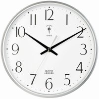 挂钟 （银色）直径45cm