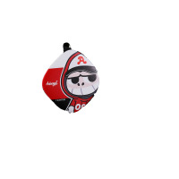 机乐堂FA-B04 屁屁猩小魔盒三合一伸缩数据线适用苹果手机数据线安卓Type-c充电单头一拖三伸缩线套装 红贱猩