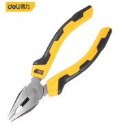 得力 DL0002 7英寸钢丝钳 克丝钳 老虎钳 老虎钳五金工具
