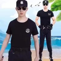 同富夏季保安T恤(黑色/XXXXL码)