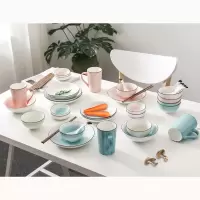 德国CODA D1805手绘飞天餐具42件套