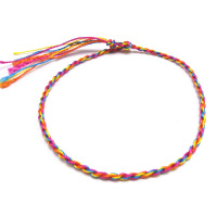 编织五彩色手绳 1000条起购