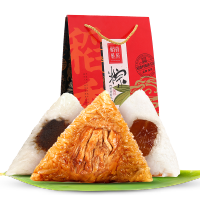 稻香村粽子 稻香粽子礼盒 人字形提盒 600g(计价单位:盒)