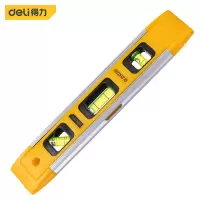 得力 290230 9英寸强磁水平尺水平仪 迷你便携230mm