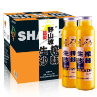 吕梁野山坡 2877 沙棘汁果汁饮料300ml*12瓶 整箱装