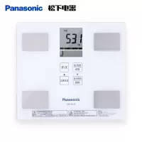 [松下FA16白色]松下Panasonic电子体重秤体脂秤脂肪秤体脂仪家用 人体秤10项身体数据测量