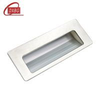 DXBG铁皮文件柜配件拉手资料柜内嵌扣手不锈钢把手钢制更衣柜拉手