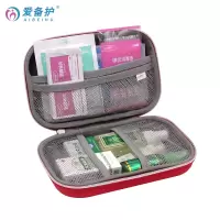 爱备护防暑降温包防暑降温包户外急救包旅行应急包便携车载应急救援包ABH-L004B红色(单位:套)