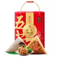 五芳斋 粽子礼盒 端午节粽子礼盒装 端午嘉兴特产10粽子大礼包 情系五芳粽子礼盒 1400g