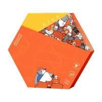 锋味 粽子礼盒 糯米嘉兴粽子甜粽海鲜粽肉粽巧克力脏脏粽8粽8味 同萌搭搭粽粽子礼盒 800g