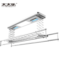 太太乐HTD系列消毒风干烘干负离子遥控电动晾衣架照明金属主机B01太空银 HTD-B01XHFL(金属主机)