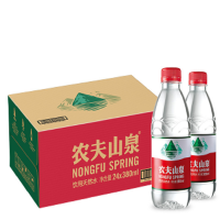 饮用天然矿泉水 380ml*24瓶/箱新