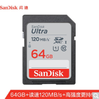 闪迪 64GB SD存储卡相机 内存卡新