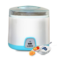 宜阁(edei)自动发酵家用不锈钢内胆酸奶机1.0L(S-001)浅蓝色 WT