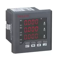 德力西 DELIXI ELECTRIC PA2222C系列数显电流表48CX1250A75MVDC48V