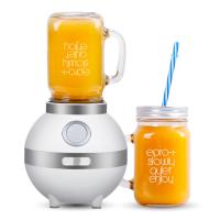 宜阁(edei)小型便携果汁杯(双杯)全自动果蔬榨汁机E-1026 WT