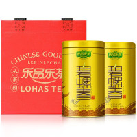 乐品乐茶 碧螺春茶叶绿茶新茶250g/罐(125g*2)