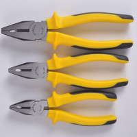 史丹利(STANLEY) 双色柄钢丝钳7"