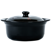 砂锅 石锅砂锅炖锅黑色 陶瓷煲 新