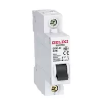 德力西 DELIXI ELECTRIC DZ47 C型 1P 3A 小型断路器DZ47 C型 1P 3A.