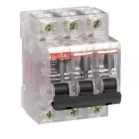 德力西 DELIXI ELECTRIC DZ47 3P D 40A 小型断路器 DZ47 透明壳 3P D 40A.