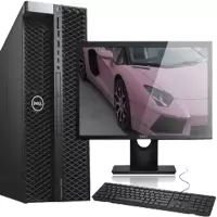 戴尔(DELL)P5820X塔式图形工作站主机 I9-10940X ] 128G丨256G+2T丨RTX3090