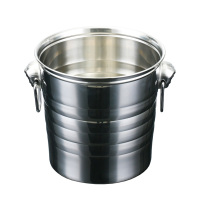 不锈钢3升加厚冰桶KTV酒吧用品香槟桶商用装冰块粒桶创意啤酒红酒桶