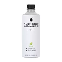 外星人 电解质水 0糖0卡 补水饮料 青柠味500ml