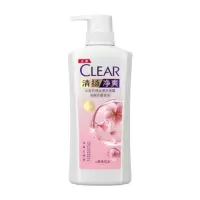 清扬CLEAR 樱花露型男女士洗发水去头屑滋养头皮留香清洁500g*3 单位:瓶