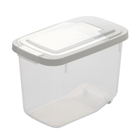茶花 米桶 储米箱面粉桶米缸收纳箱米盒子 大米罐储米桶防潮面缸米柜 10斤装 xz
