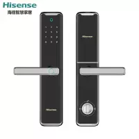 海信( Hisense )SL868指纹锁防盗门锁智能锁家用电子防火防水密码锁远程APP通用天地钩 WT