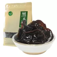 绿帝 山珍干货 肉厚无根 黑木耳258g/袋/24袋/箱 单箱装
