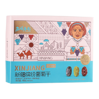 臻味西域果园900g新疆缤纷葡萄干礼盒 (2021款)