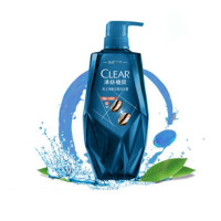 清扬CLEAR 男士净醒去屑洗发露咖啡因精华700ml 单位:瓶