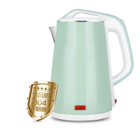 电热水壶不锈钢电水壶保温家用 颜色随机 xz