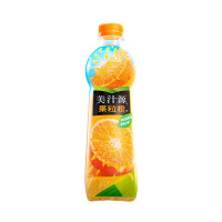 梅香 果粒橙 橙汁 果汁饮料 420ml/瓶*2
