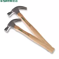 世达 SATA 92322木柄羊角锤 铁锤0.8磅
