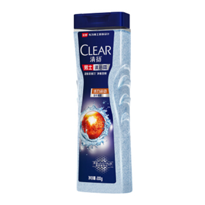 清扬CLEAR 沐浴露 男士平衡控油 活力运动型200g*2 单位:瓶