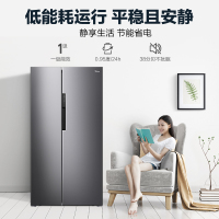 美的(Midea) 对开电冰箱 606升大容积节能BCD-606WKPZM(E)（单位：台）