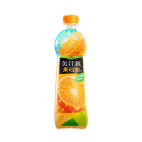 美汁源 果粒橙 橙汁 果汁饮料 420ml/瓶*2瓶