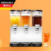 德玛仕(DEMASHI)商用饮料机 GZJ351 全自动三缸冷热双温喷淋款饮料机商用