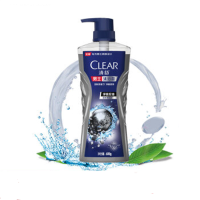 清扬CLEAR 沐浴露 男士平衡控油 冰凉酷爽型600g*10 单位:瓶